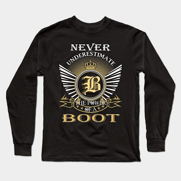 BOOT Long Sleeve T-Shirt by kyraheidy